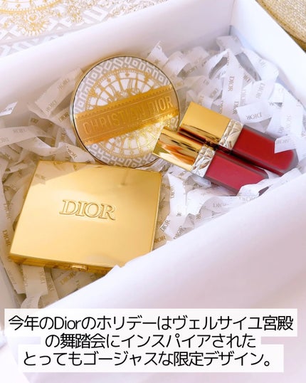 ディオールショウ サンク クルール(クリスマス コレクション 2024 限定品)/Dior/アイシャドウを使ったクチコミ(2枚目)