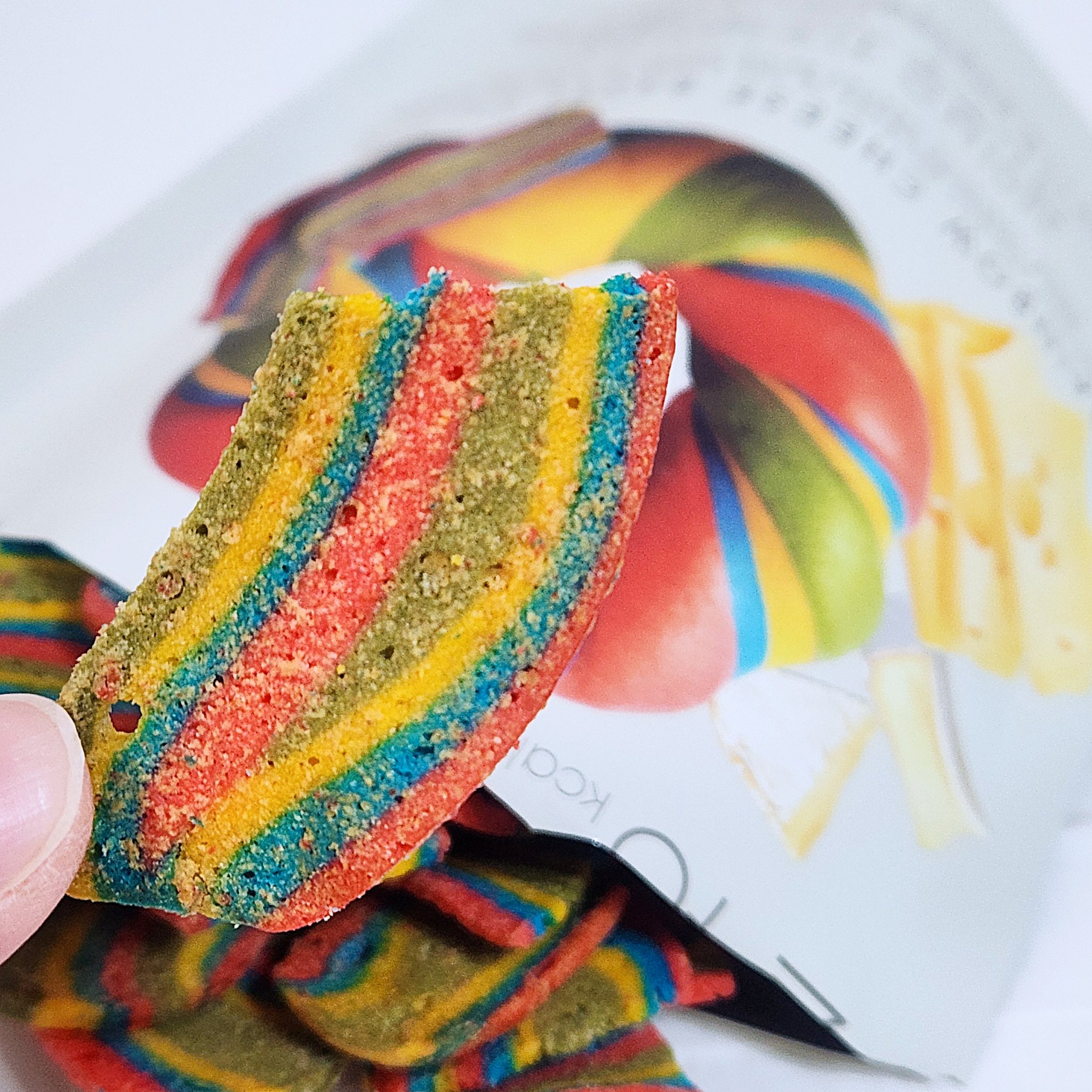 レインボーチーズベーグルチップ/Delight project/バランス栄養食を使ったクチコミ（2枚目）