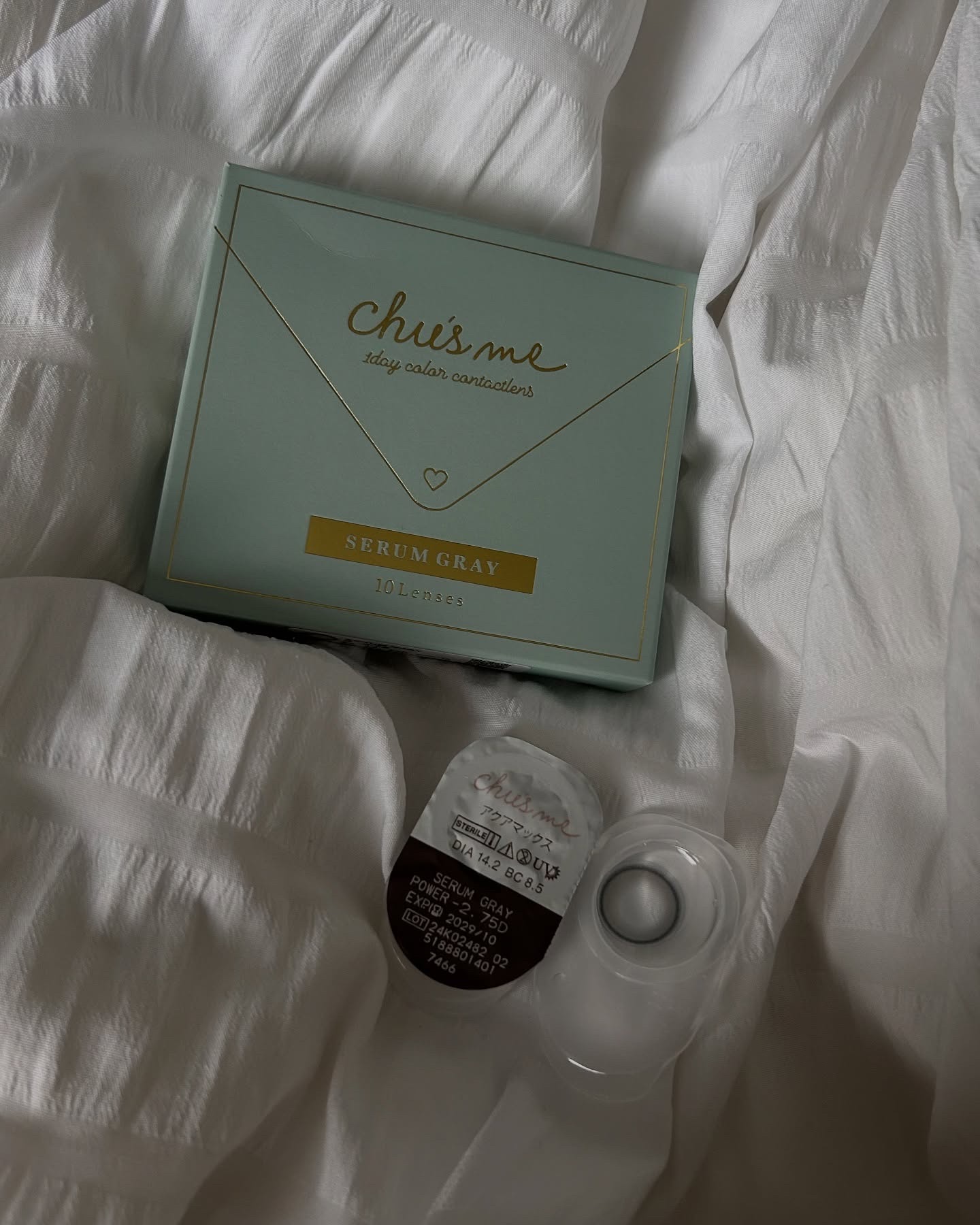 Chu's me 1day/Chu's me/ワンデー（１DAY）カラコンを使ったクチコミ（2枚目）