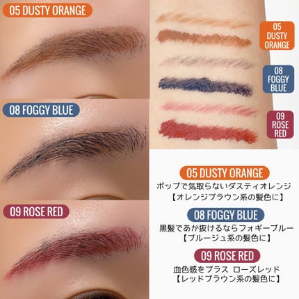 ブロウインク カラーティントデュオ/MAYBELLINE NEW YORK/眉ティントを使ったクチコミ(3枚目)