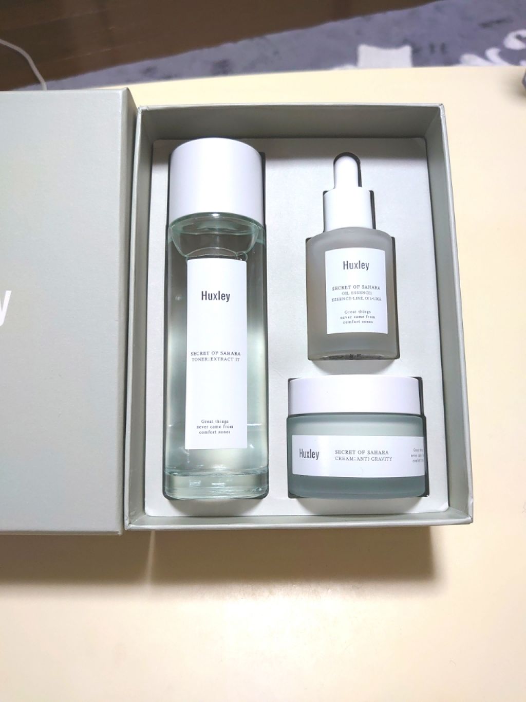 トナー;エクストラクトイット/Huxley/化粧水を使ったクチコミ(1枚目)