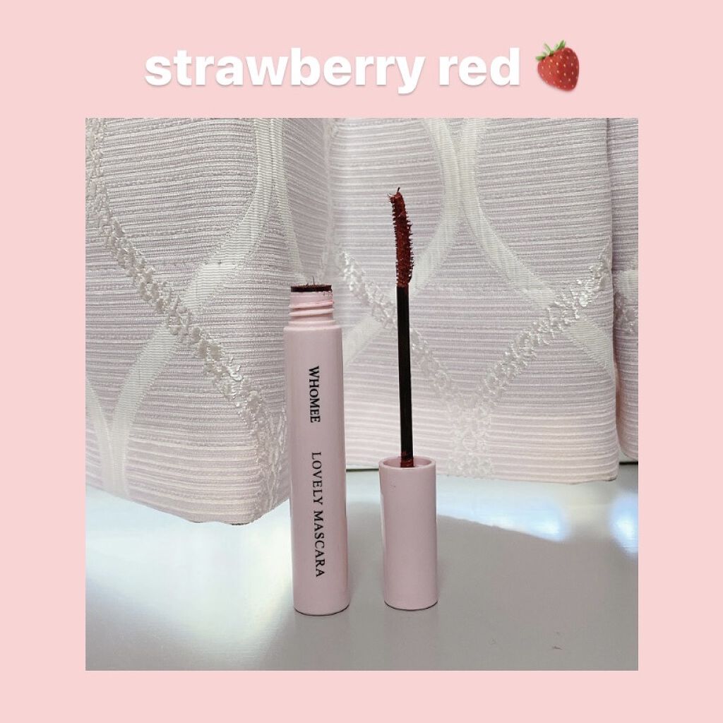 ロング＆カールマスカラ/WHOMEE/マスカラを使ったクチコミ（1枚目）