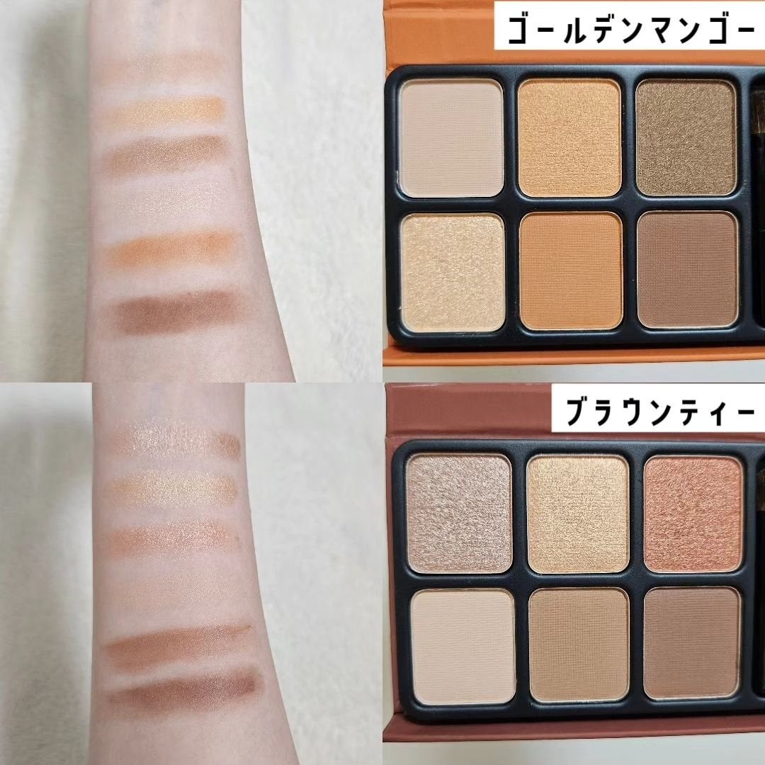 アイカラーパレット/heme/アイシャドウパレットを使ったクチコミ(6枚目)