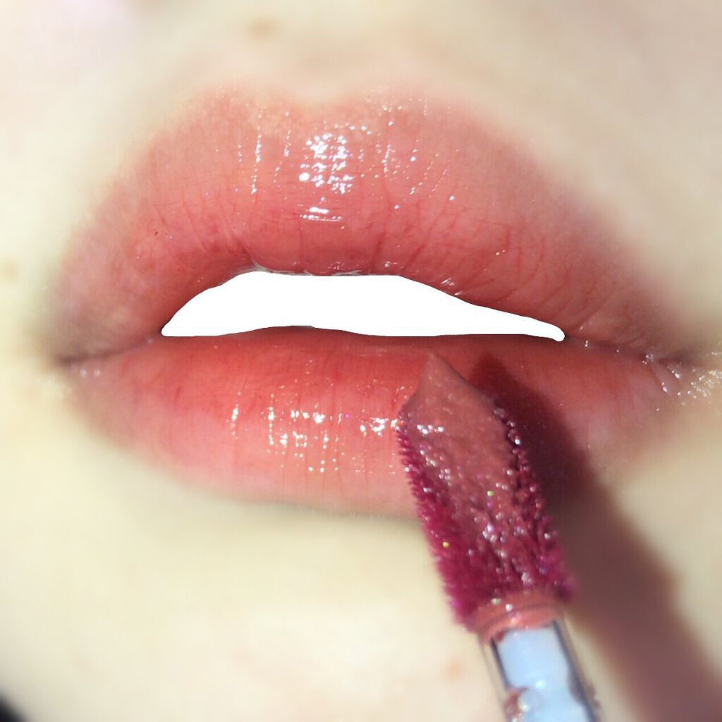 アピュー ジューシーパン スパークリングティント/A’pieu/口紅を使ったクチコミ（2枚目）