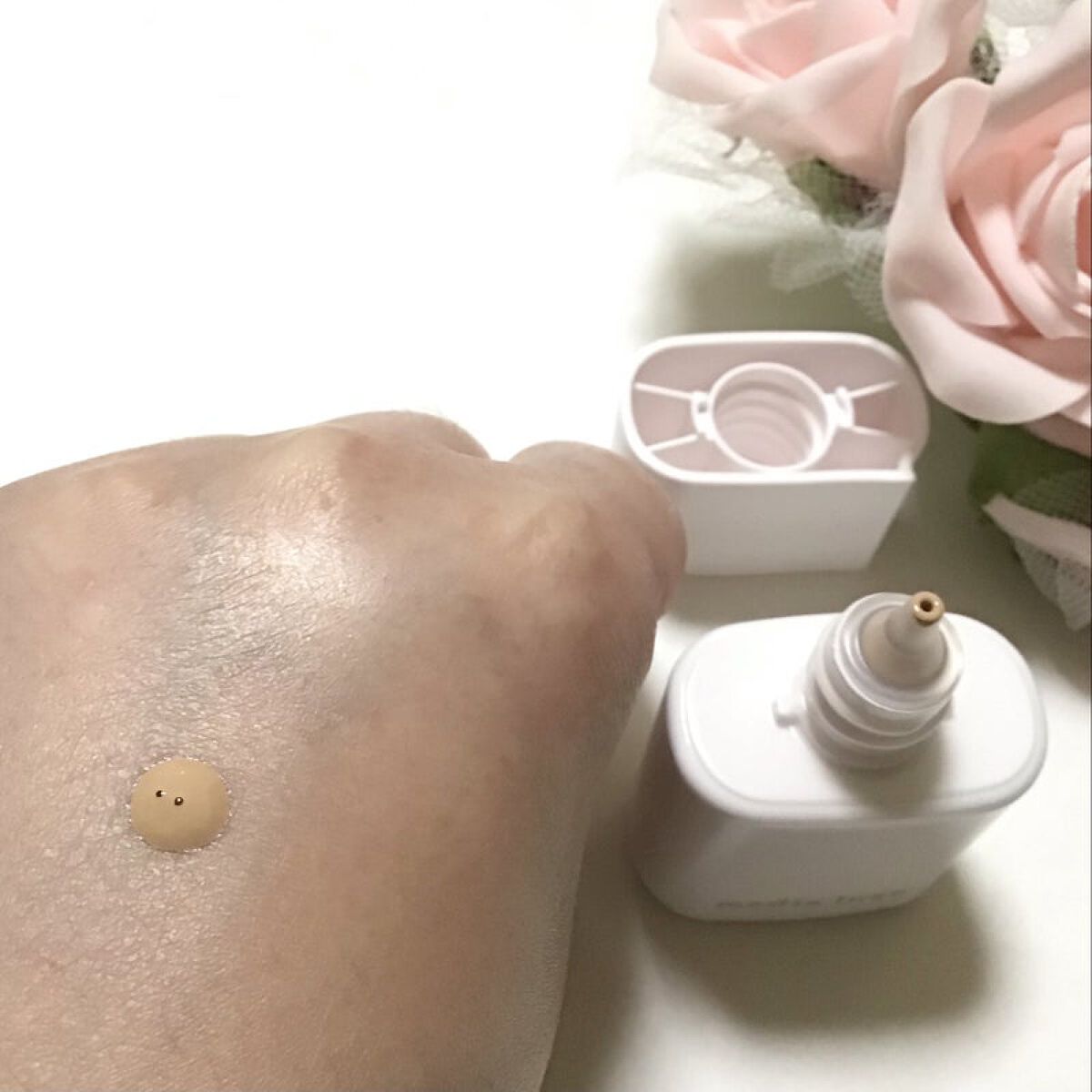 リキッドファンデーション/media luxe/リキッドファンデーションを使ったクチコミ（2枚目）