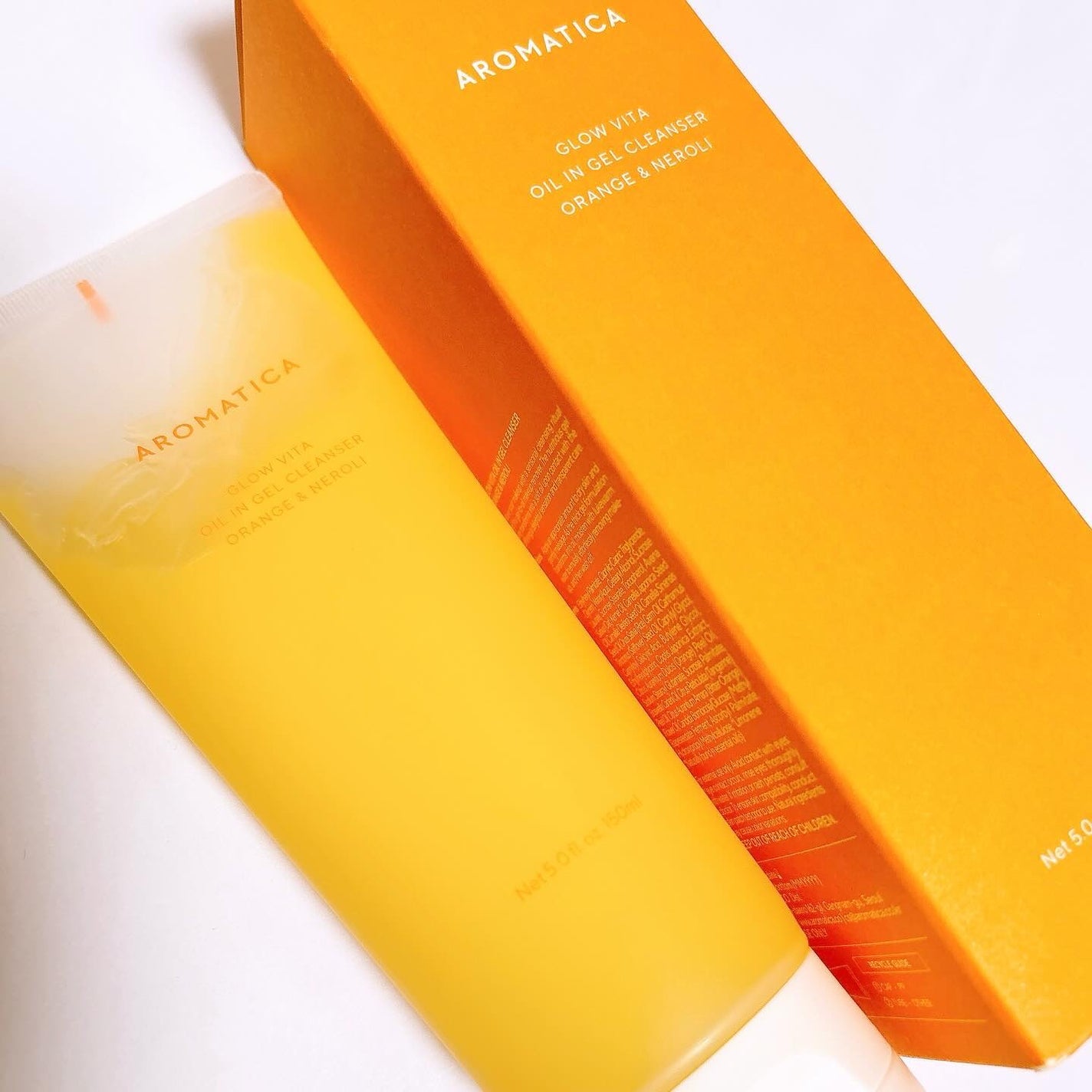 グロービタオイル イン ジェル クレンザー オレンジ&ネロリ/AROMATICA/クレンジングジェルを使ったクチコミ(2枚目)