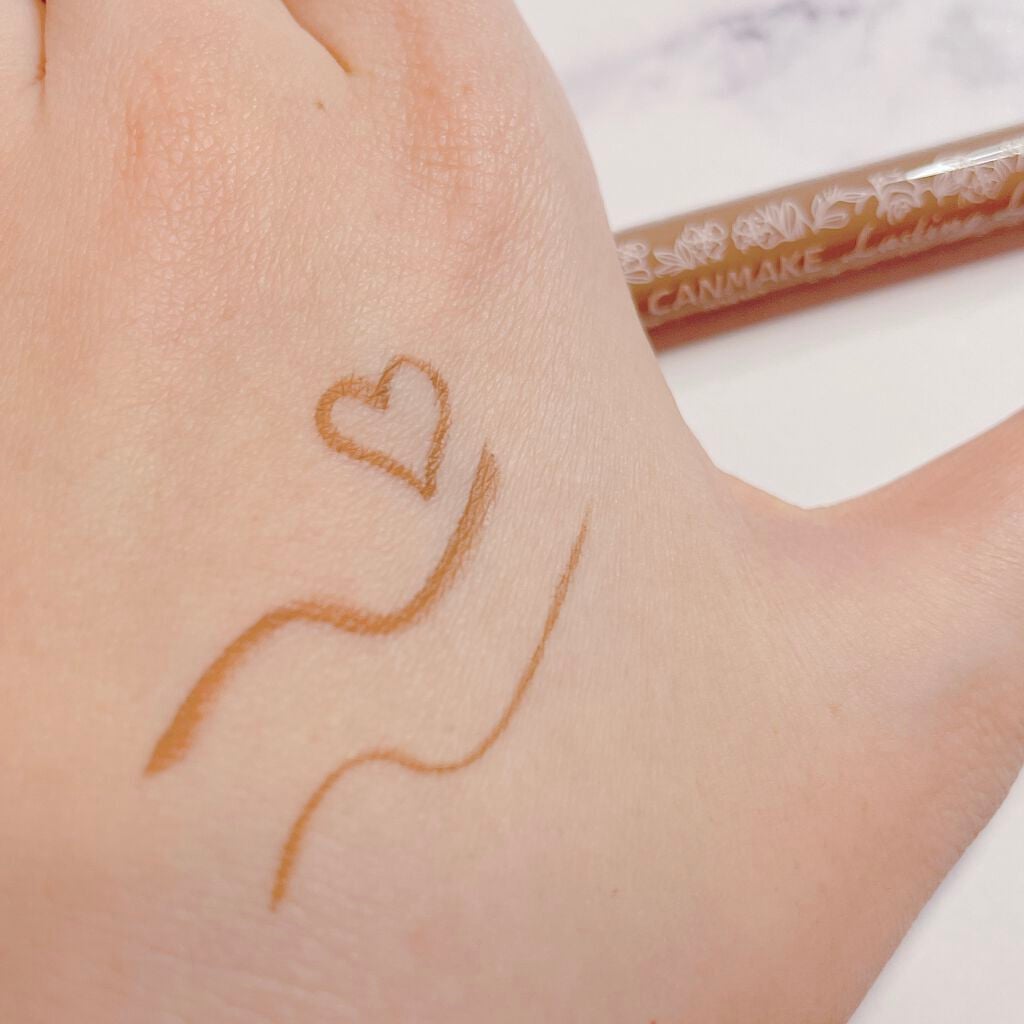 ラスティングリキッドライナー/キャンメイク/リキッドアイライナーを使ったクチコミ(2枚目)