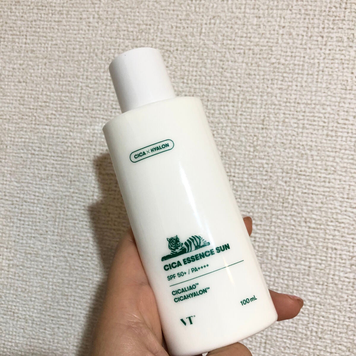 CICA エッセンスサン/VT/日焼け止めローションを使ったクチコミ(1枚目)