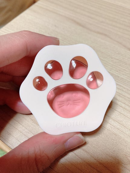 ラブリー肉球チーク/CHIOTURE/パウダーチークを使ったクチコミ(1枚目)