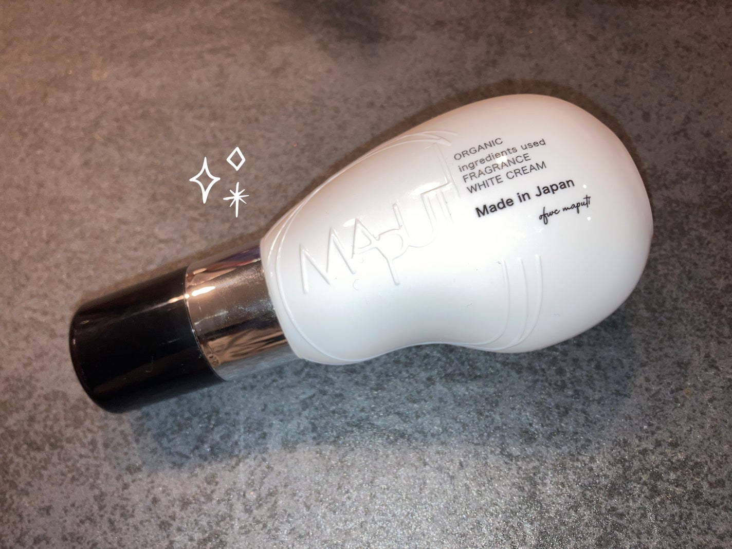 オーガニックフレグランスホワイトクリーム/MAPUTI/デリケートゾーンケアを使ったクチコミ(1枚目)