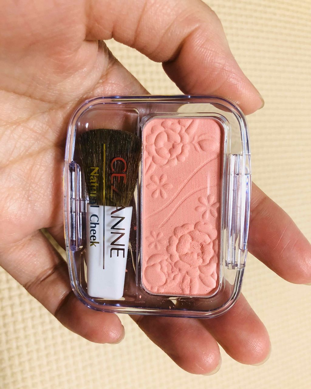 ナチュラル チークN/CEZANNE/パウダーチークを使ったクチコミ（1枚目）