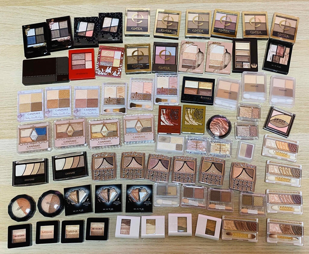 ちっち on LIPS 「#コスメ大公開ウィーク第3弾【プチプラシャドウ編】いっぱいあり..」(2枚目)