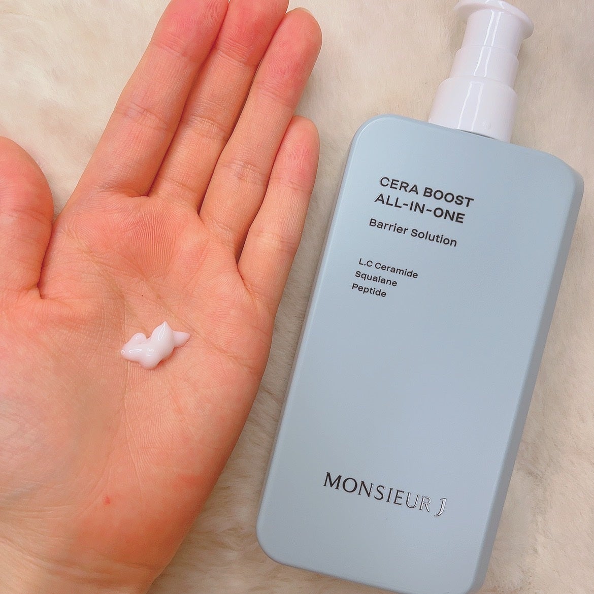 BASIC AQUA ALL-IN-ONE/MONSIEUR J/オールインワン化粧品を使ったクチコミ(2枚目)