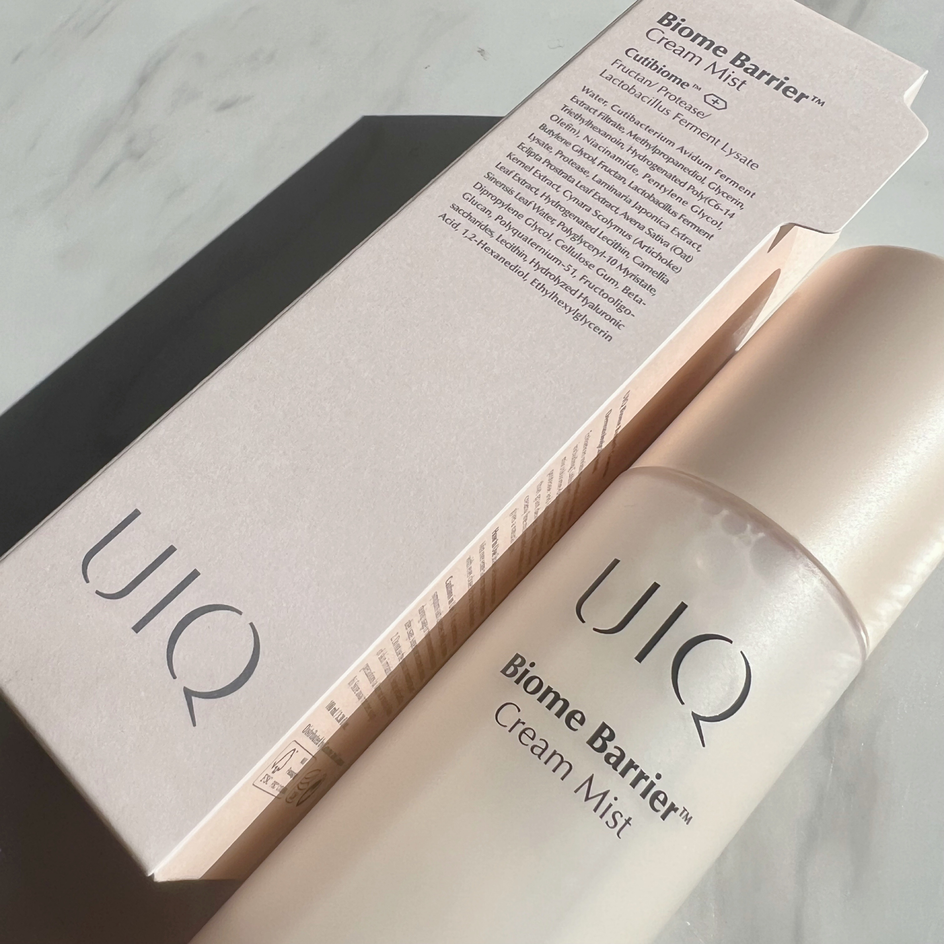 バイオームバリア クリームミスト/UIQ/ミスト状化粧水を使ったクチコミ（1枚目）