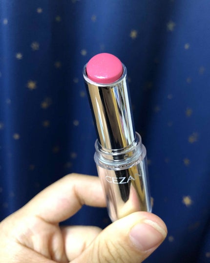 ラスティンググロスリップ/CEZANNE/口紅を使ったクチコミ(2枚目)
