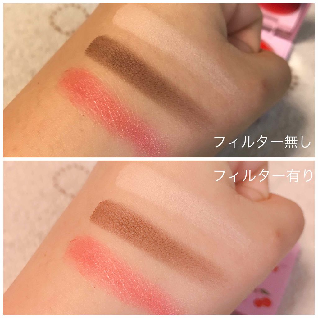 コンパクトマルチフルメイクパレット/CharMe/マルチパレットを使ったクチコミ（2枚目）