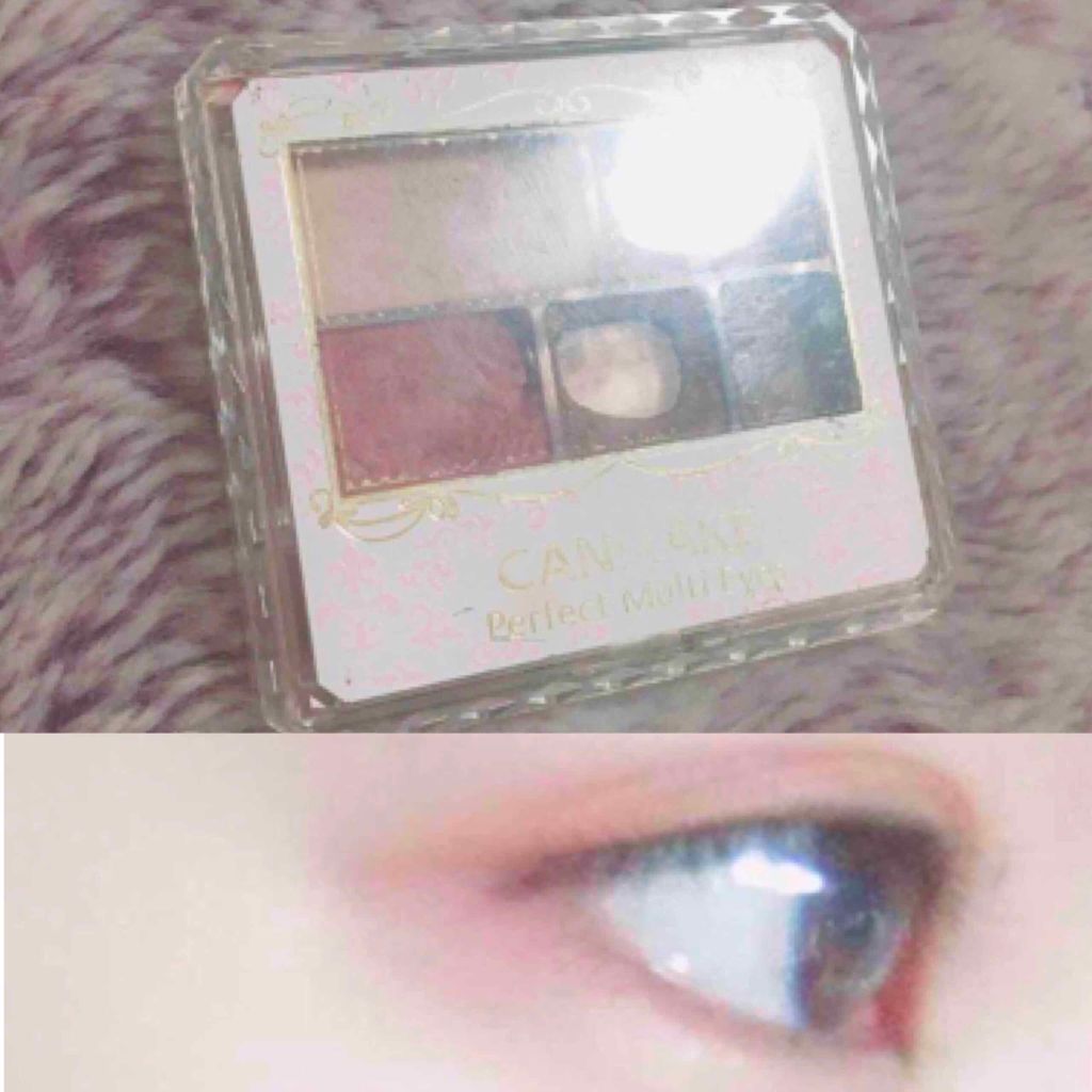 パーフェクトマルチアイズ/キャンメイク/アイシャドウパレットを使ったクチコミ(1枚目)