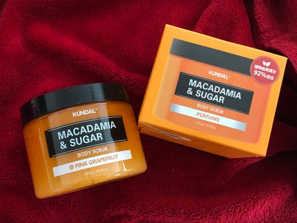 シュガーボディスクラブ ピンクグレープフルーツ/KUNDAL/ボディスクラブを使ったクチコミ(1枚目)