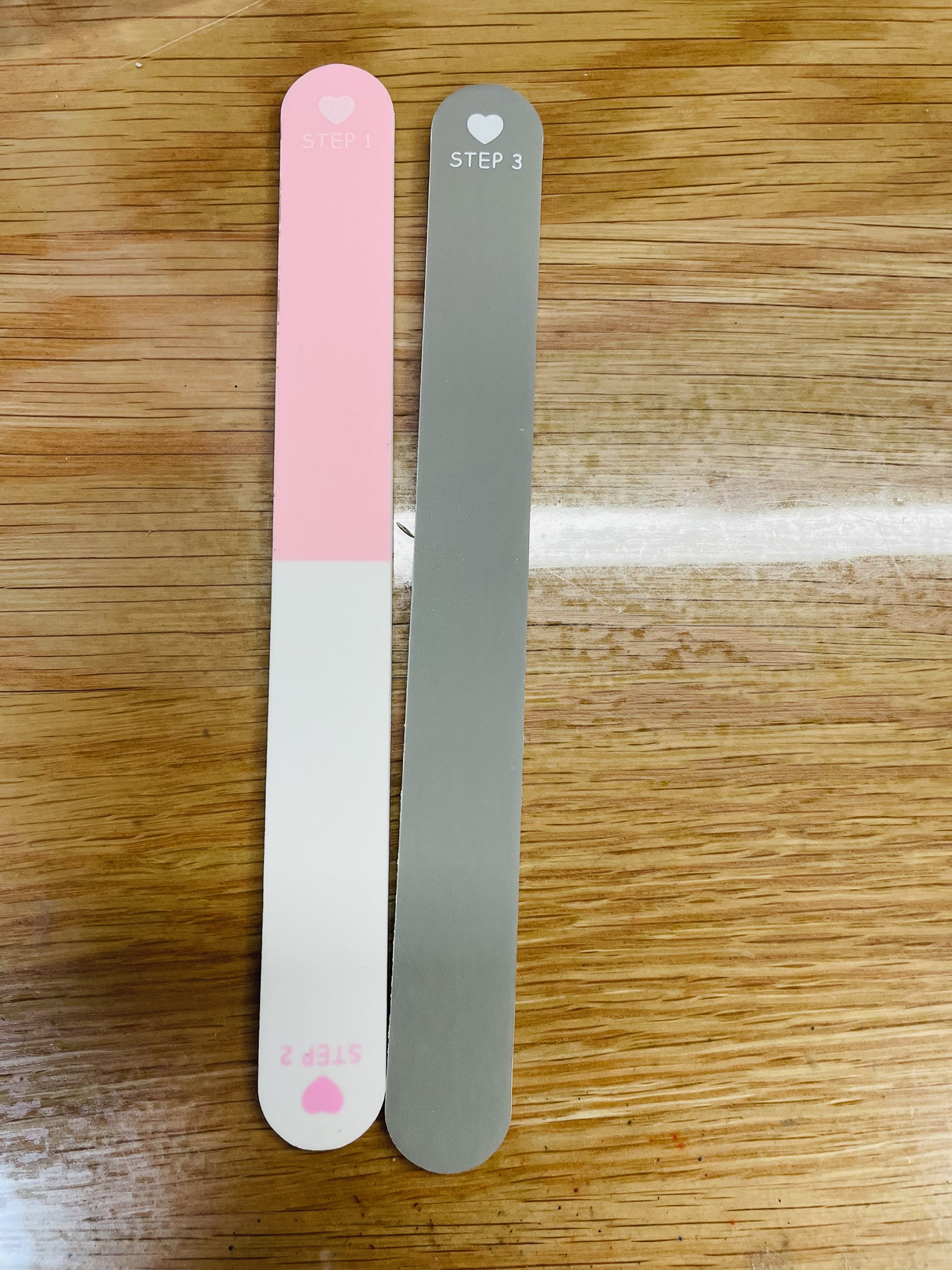 つめみがき（３ステップ）２コ入/DAISO/ネイル用品を使ったクチコミ（3枚目）