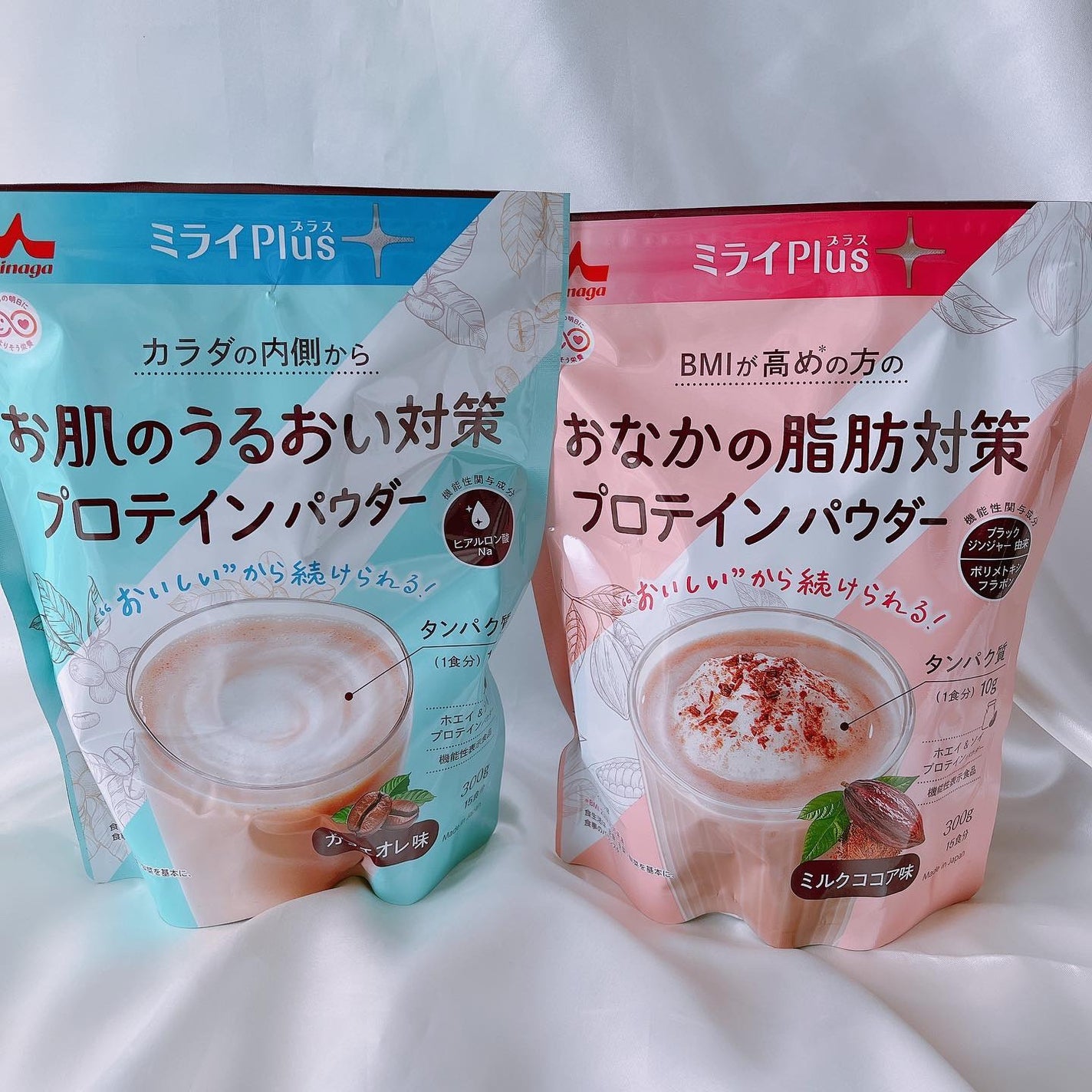 ミライPlusプロテイン ミルクココア味 ホエイ&ソイプロテインパウダー/森永乳業/その他プロテインを使ったクチコミ(1枚目)