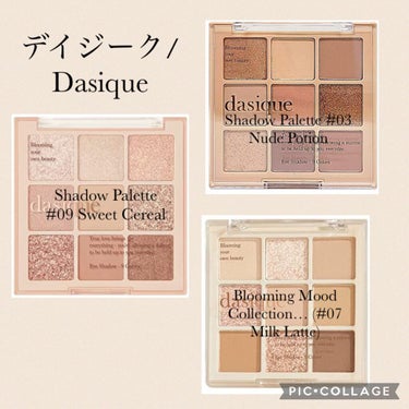 シャドウパレット/dasique/アイシャドウパレットを使ったクチコミ（1枚目）