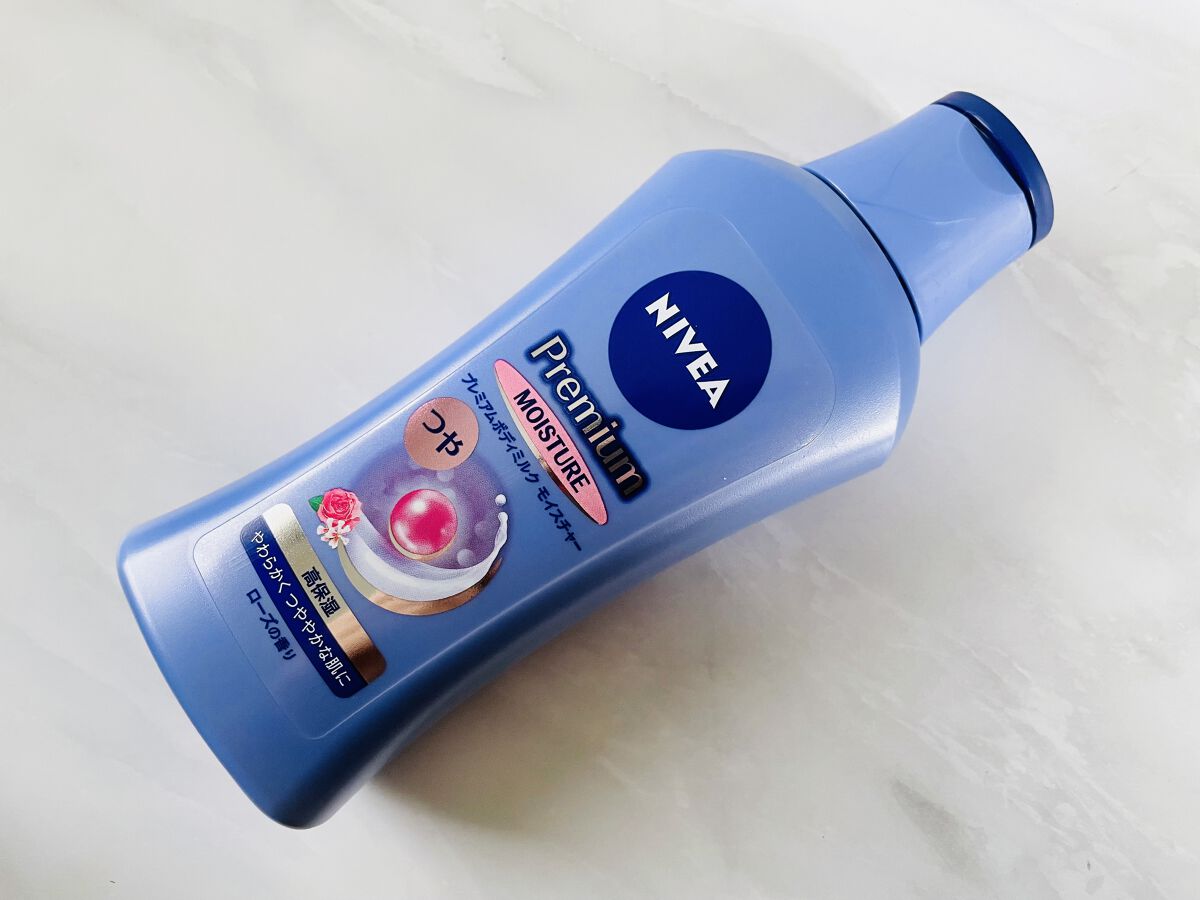 ニベア プレミアムボディミルク モイスチャー/ニベア/ボディミルクを使ったクチコミ（1枚目）