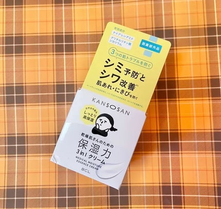 乾燥さん 薬用しっとりクリーム 【医薬部外品】/乾燥さん/フェイスクリームを使ったクチコミ(1枚目)