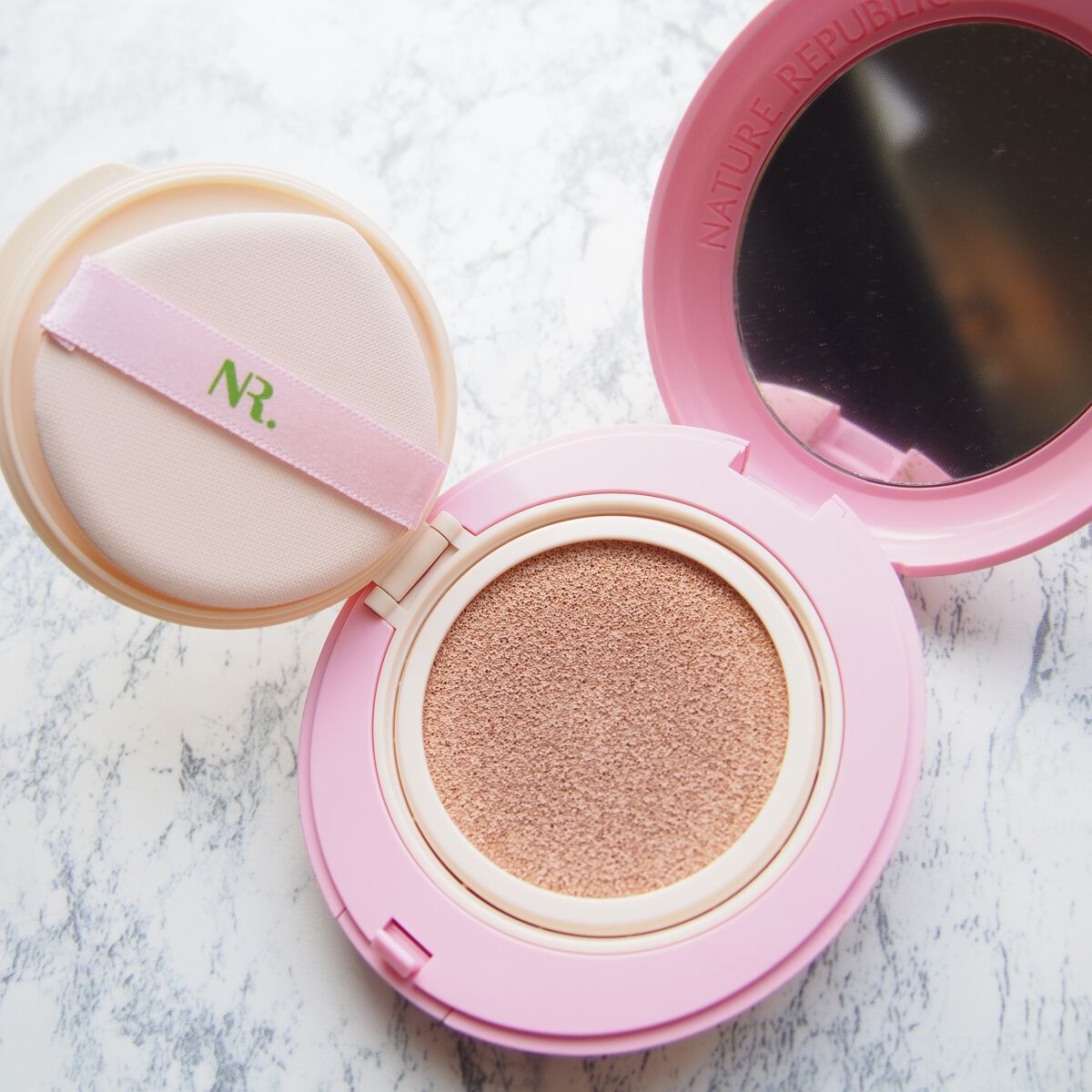 PROBIOエッセンスクッション/ネイチャーリパブリック/クッションファンデーションを使ったクチコミ（1枚目）