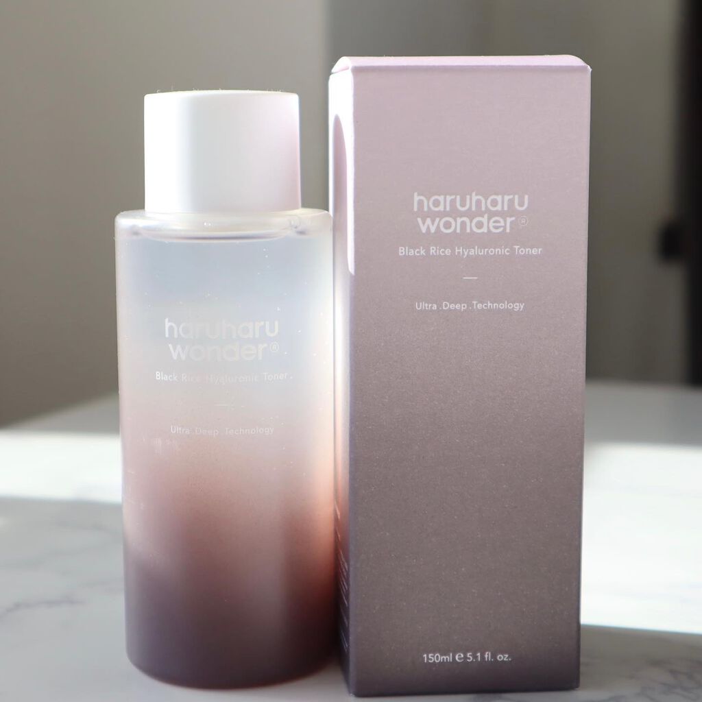 ブラックライス ヒアルロニックトナー/haruharu wonder/化粧水を使ったクチコミ（2枚目）