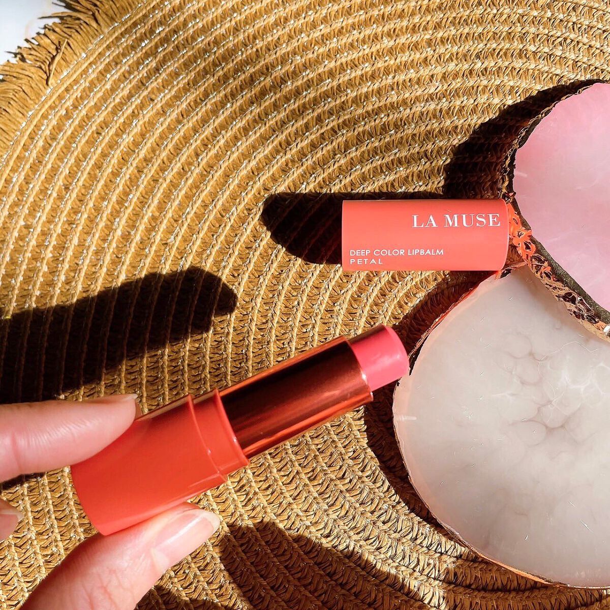ディープカラー リップバーム/ラミューズ/リップバームを使ったクチコミ(3枚目)
