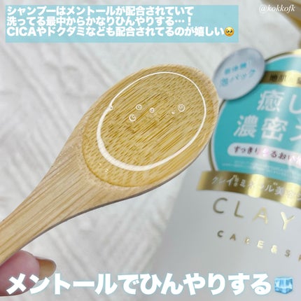 シャンプー/トリートメント SR/CLAYGE/市販シャンプーを使ったクチコミ(3枚目)