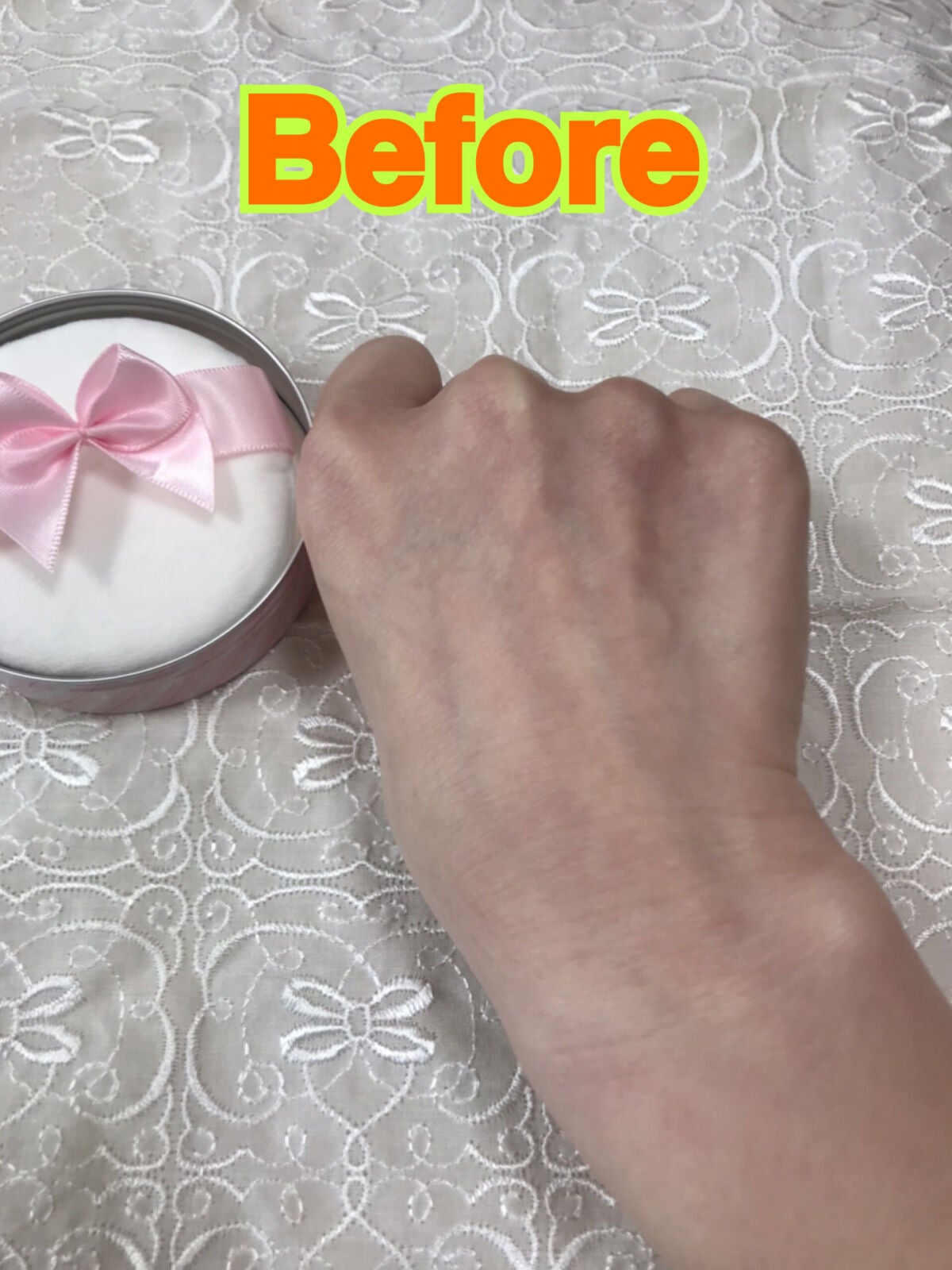 すっぴんパウダーC パステルローズの香り/クラブ/プレストパウダーを使ったクチコミ(4枚目)