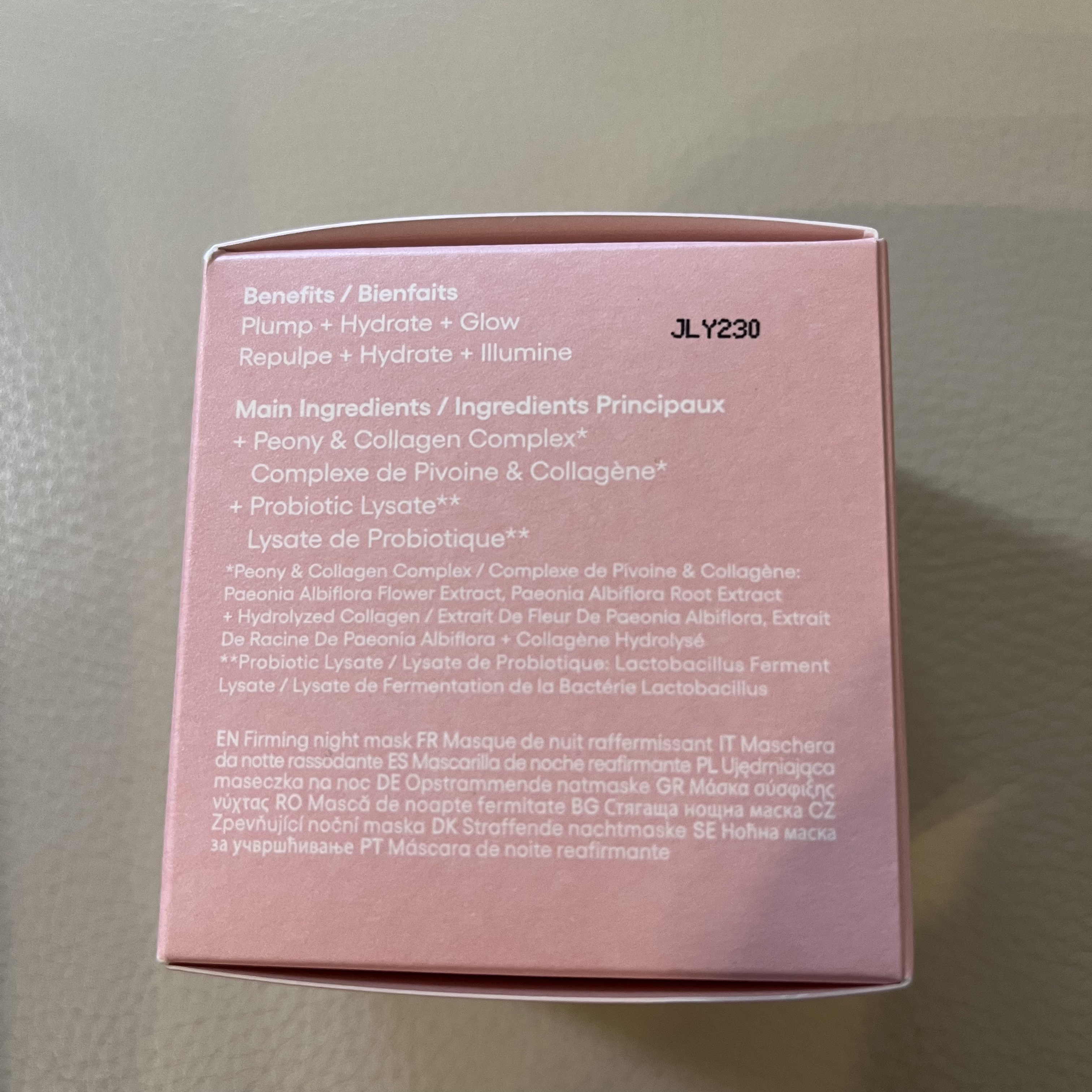 バウンシースリーピングマスク/LANEIGE/フェイスクリームを使ったクチコミ（3枚目）