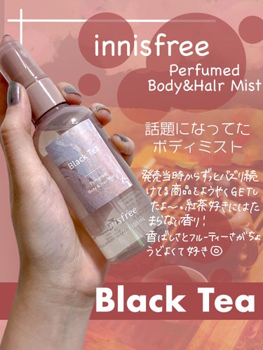 パフュームド ボディ＆ヘアミスト/innisfree/香水(その他)を使ったクチコミ（3枚目）