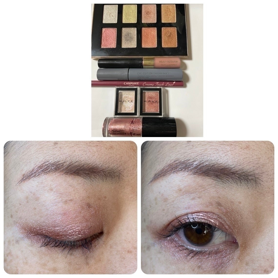 クリーミータッチライナー/キャンメイク/ジェルアイライナーを使ったクチコミ(1枚目)