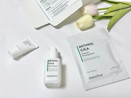 レチノール シカ リペア セラム スペシャルセット/innisfree/美容液を使ったクチコミ(2枚目)