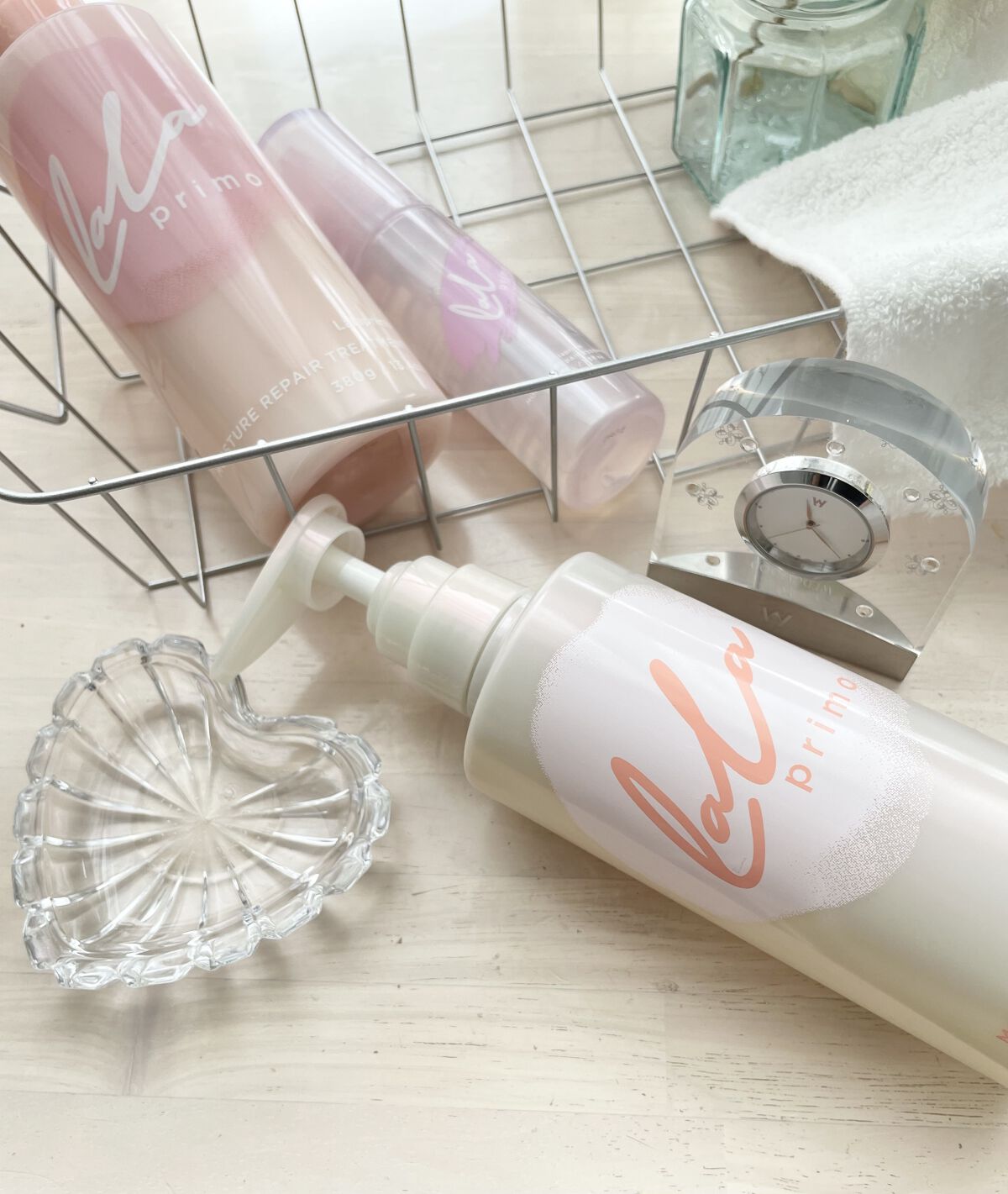 ララプリモ モイスチャーリペア シャンプー／トリートメント/ララプリモ /市販シャンプーを使ったクチコミ（3枚目）