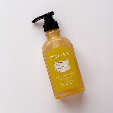 DROAS モイストグロッシーシャンプー/トリートメントのクチコミ「☑シャンプー 
#ドロアス @droas_official .
#グロッシーシャンプー
.
泥.....」（1枚目）