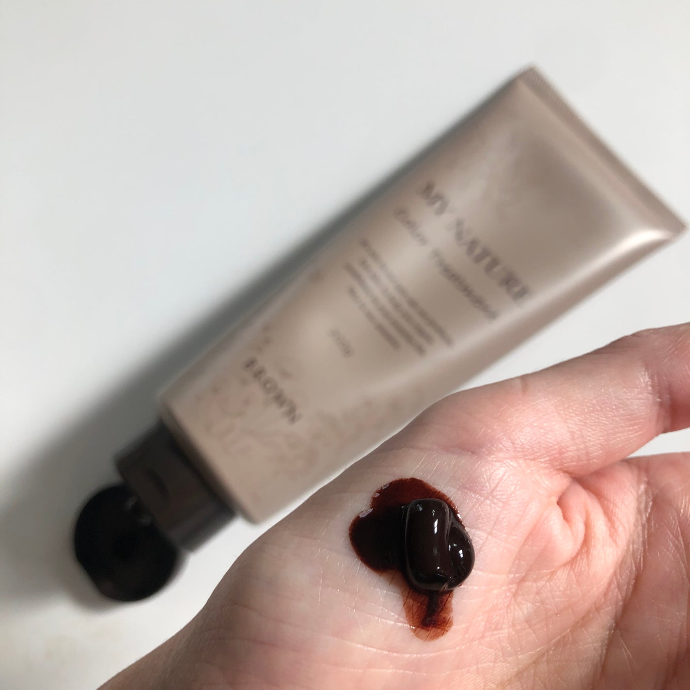 オールインワン カラートリートメント/マイナチュレ/ヘアカラーを使ったクチコミ(3枚目)