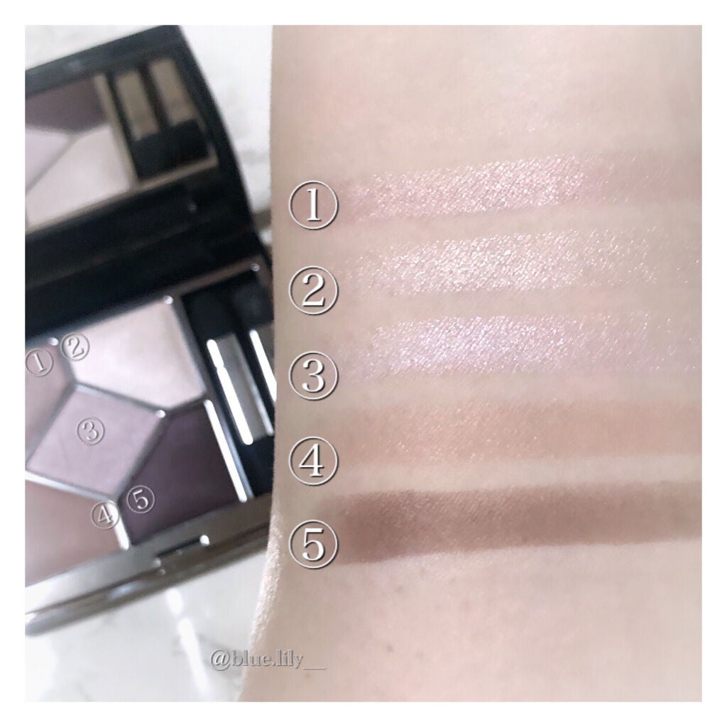 【旧】サンク クルール クチュール/Dior/アイシャドウパレットを使ったクチコミ(3枚目)