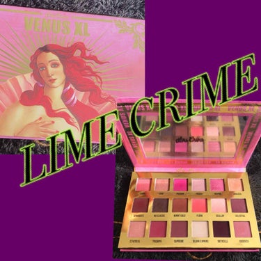 ライム クライム ヴィーナス XL パレット/Lime Crime(海外)/パウダーアイシャドウを使ったクチコミ（1枚目）