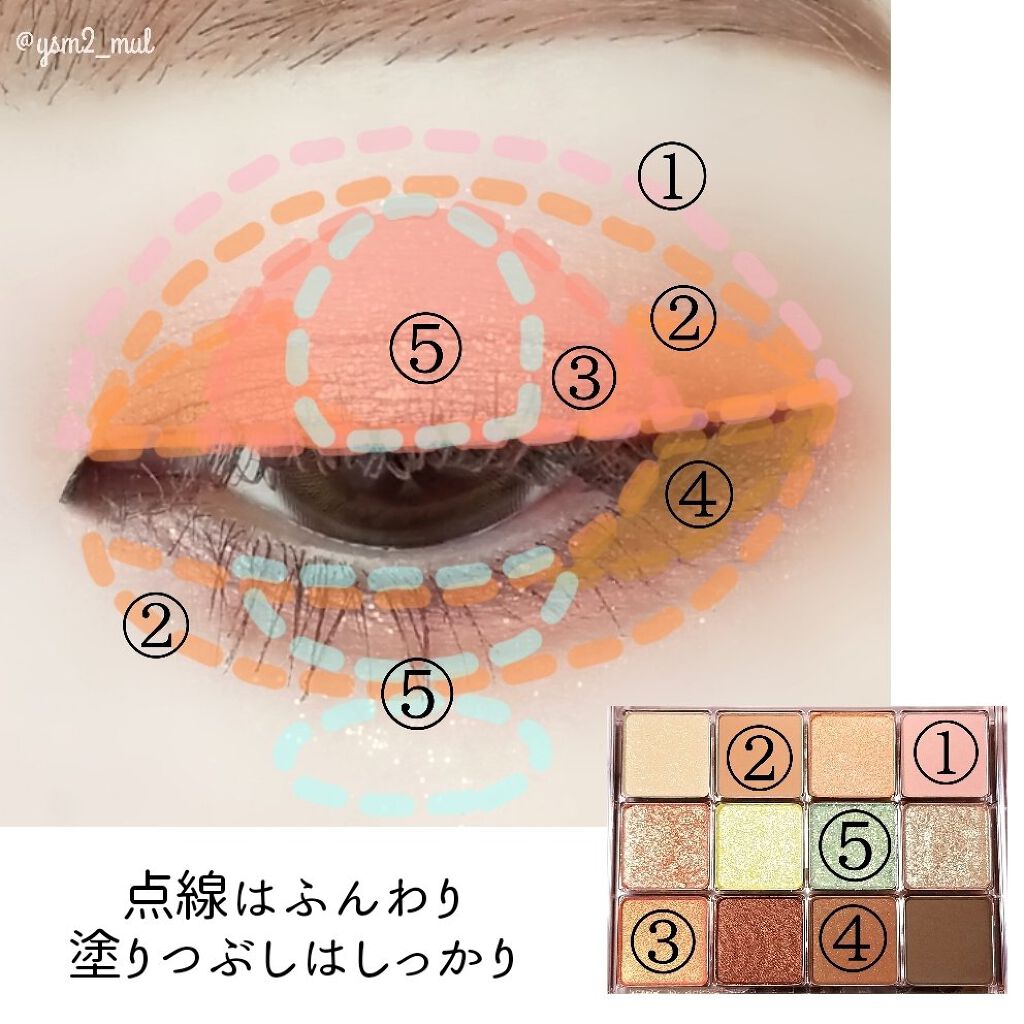 グラムチェンジマルチパレット/A.BLACK/マルチパレットを使ったクチコミ（3枚目）