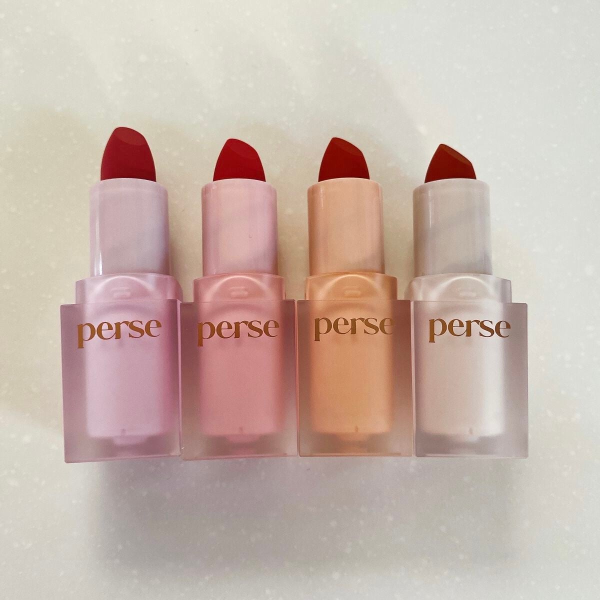 ベルベットフィックスリップバーム/perse/リップバームを使ったクチコミ(2枚目)