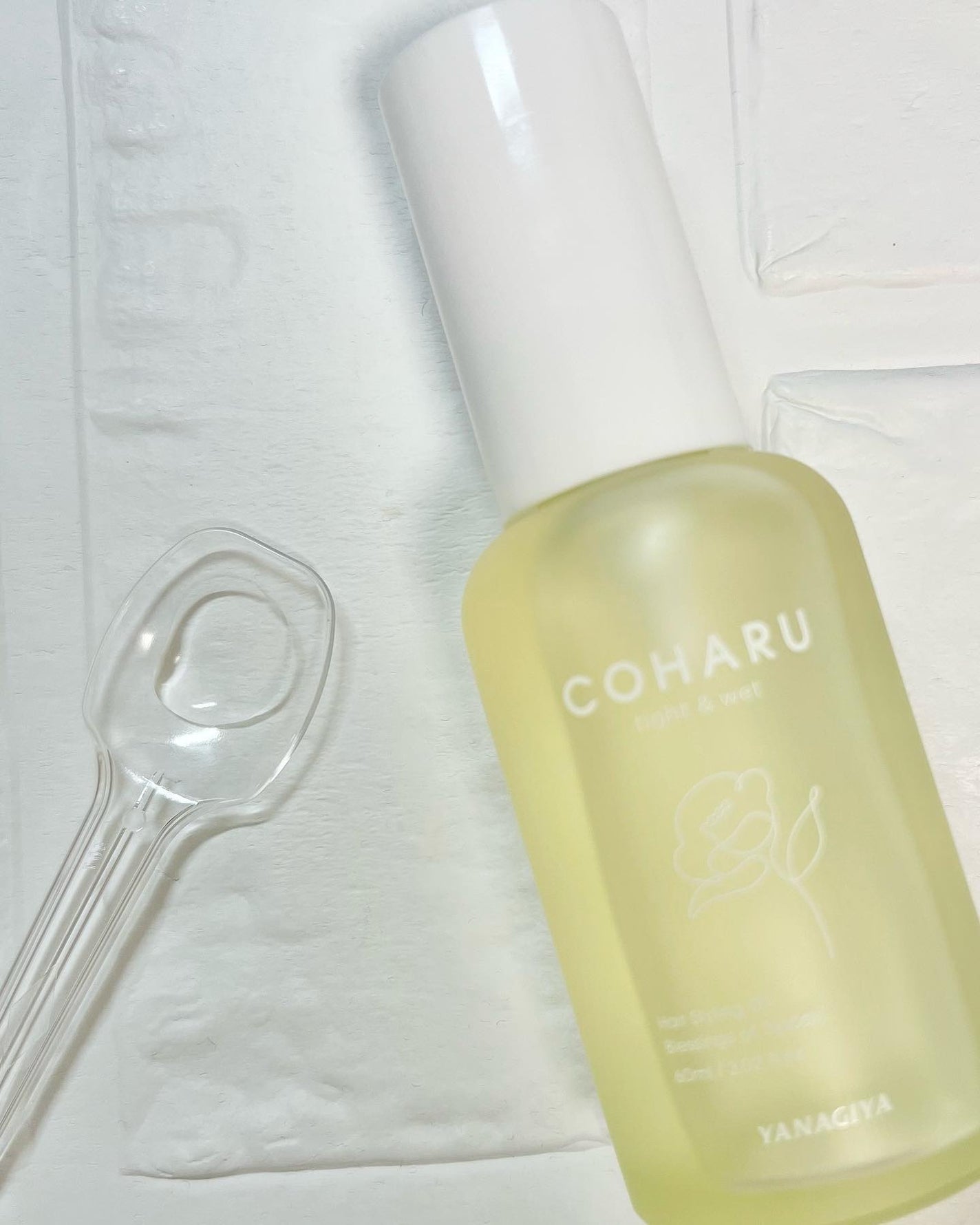 スタイリングオイル<タイト&ウェット>/COHARU/ヘアオイルを使ったクチコミ(3枚目)