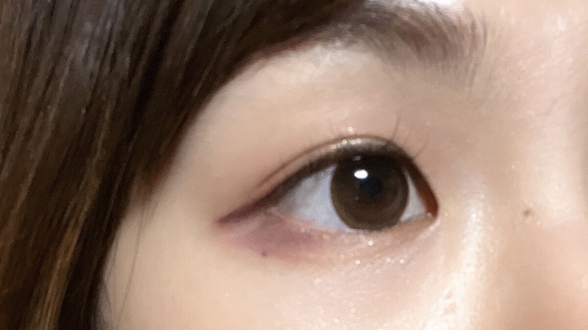 「密着アイライナー」極細クリームペンシル/デジャヴュ/ペンシルアイライナーを使ったクチコミ（2枚目）