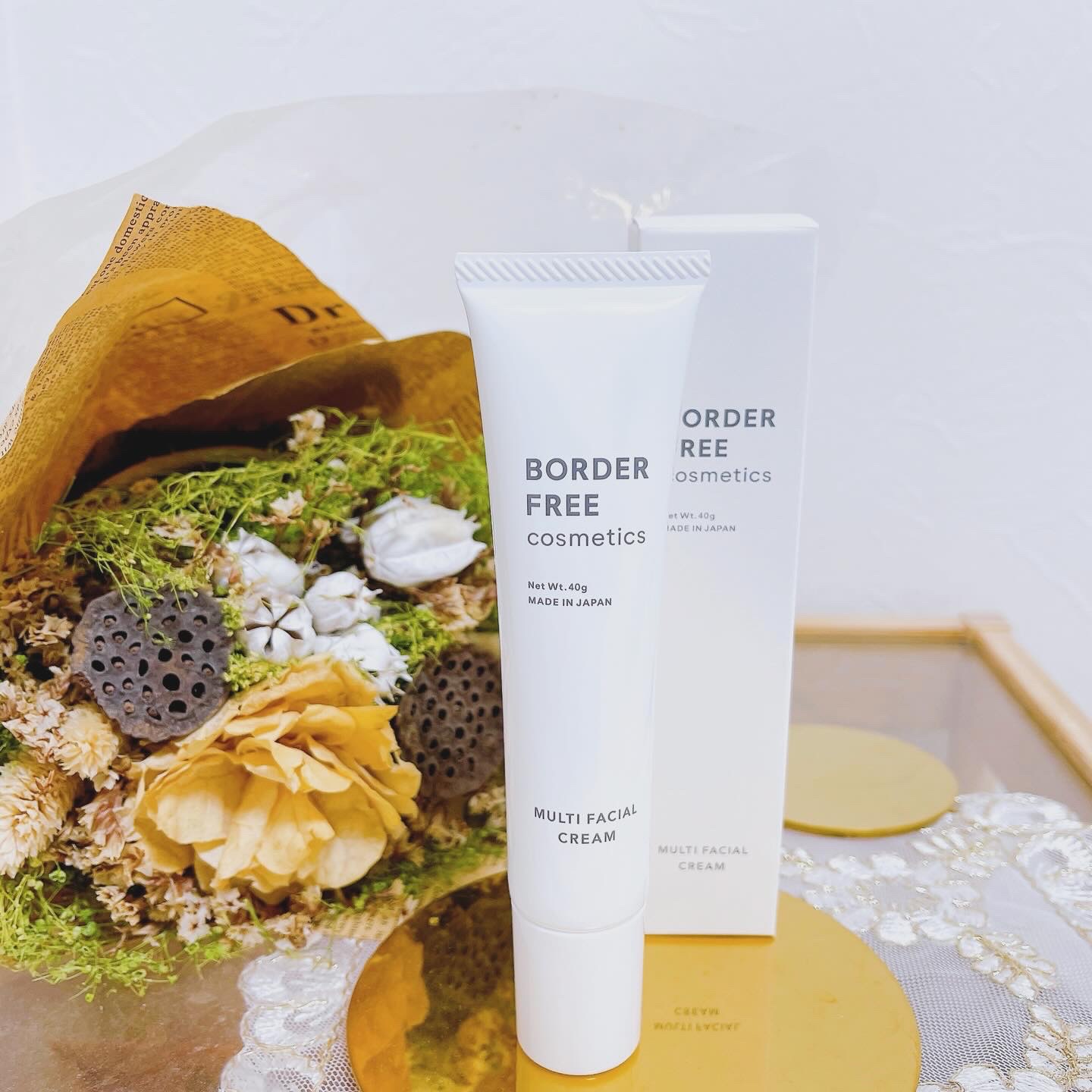 マルチフェイシャルクリーム/BORDER FREE cosmetics/フェイスクリームを使ったクチコミ（1枚目）