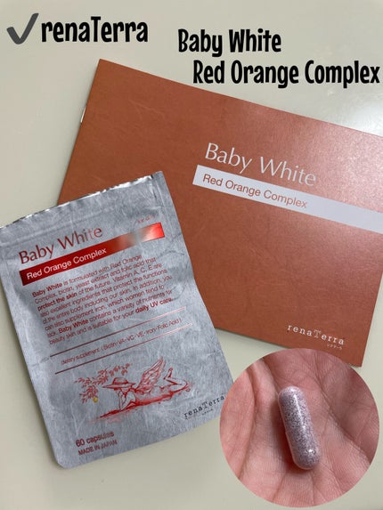Baby White 60粒/renaTerra/美容サプリメントを使ったクチコミ(1枚目)
