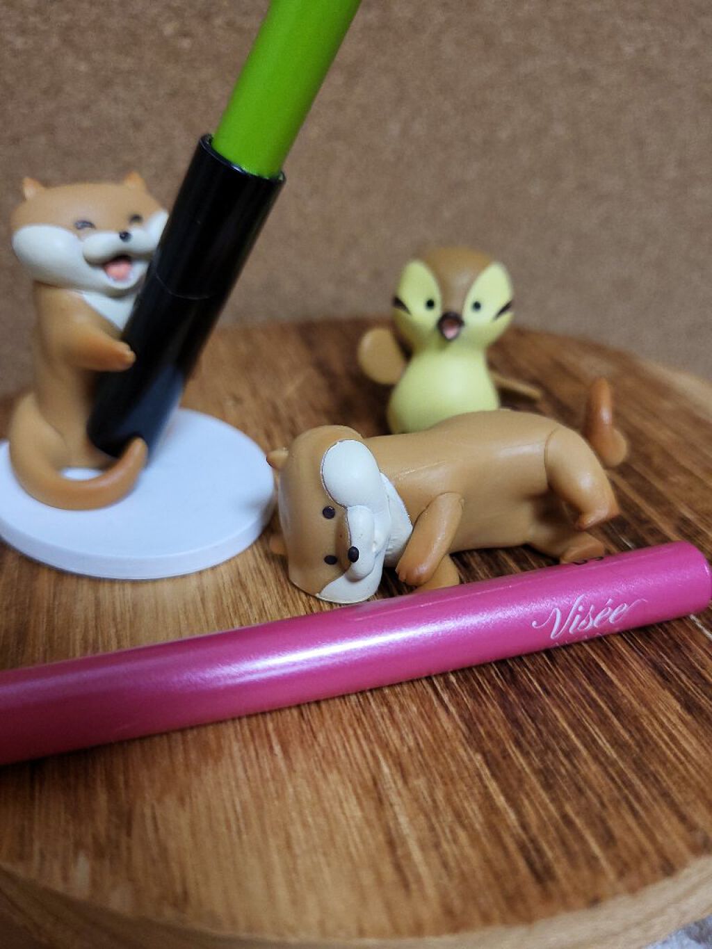 クレヨン アイカラー BL-4 ネイビー/Visée/スティックアイシャドウを使ったクチコミ（2枚目）