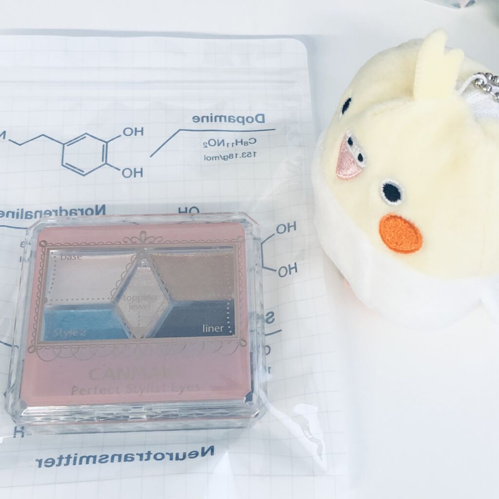 【旧品】パーフェクトスタイリストアイズ No.20 シャイニーシーグラス/キャンメイク/アイシャドウパレットを使ったクチコミ（1枚目）