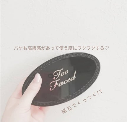 ボーン ディス ウェイ マルチユース コンプレクション パウダー/Too Faced/パウダーファンデーションを使ったクチコミ(2枚目)